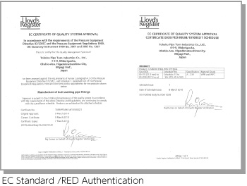 EC Standard /RED Authentication